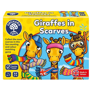 ORCHARD GAME- GIRAFFES IN SCARVES ORCHARD GAME