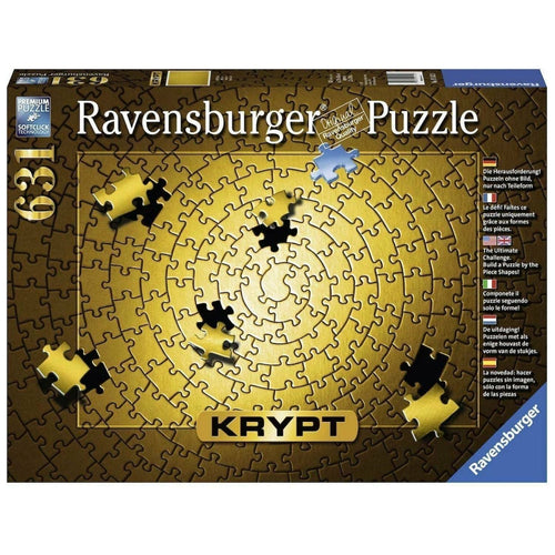 RAVENSBURGER - KRYPT GOLD SPIRAL PUZZLE 631PIECE RAVENSBURGER