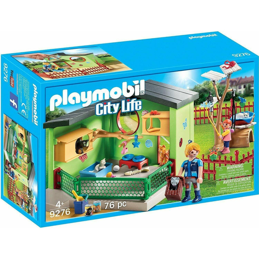 PLAYMOBIL CITY LIFE - PURRFECT STAY CAT BOARDING The Big Outlet Store