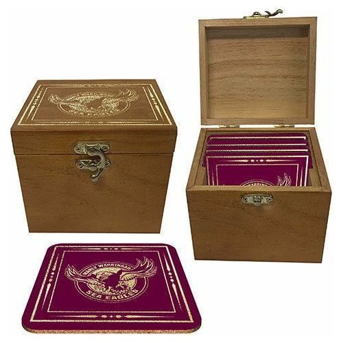MANLY SEA EAGLES COASTERS IN A BOX NRL