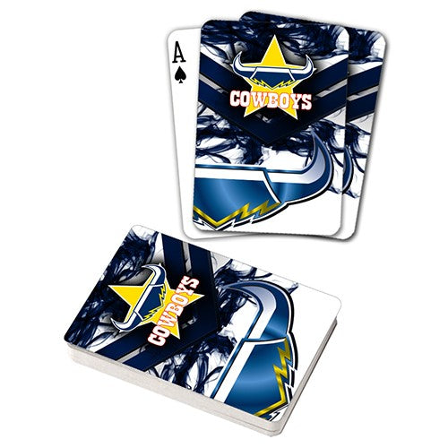 COWBOYS PLAYING CARDS NRL
