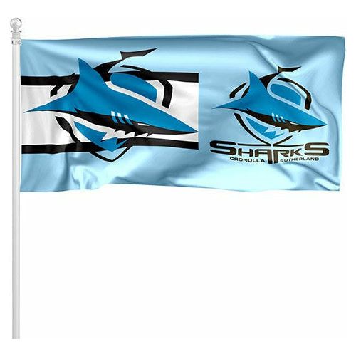 SHARKS POLE FLAG NRL