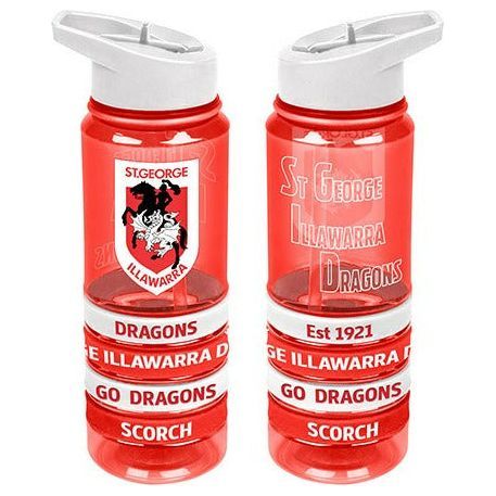 DRAGONS TRITAN WATER BOTTLE WITH BANDS The Big Outlet Store