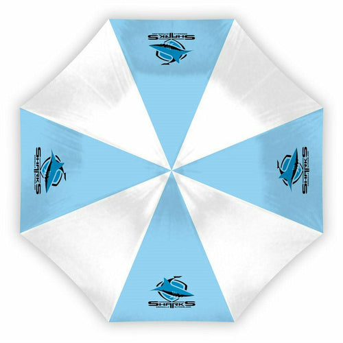 SHARKS COMPACT UMBRELLA NRL