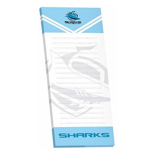 SHARKS MAGNETIC SHOPPING LIST NRL