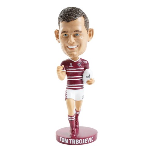 MANLY SEA EAGLES TOM TRBOJEVIC COLLECTABLE BOBBLEHEAD NRL