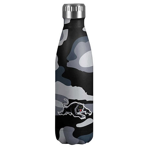 PANTHERS STAINLESS STEEL DRINK BOTTLE NRL