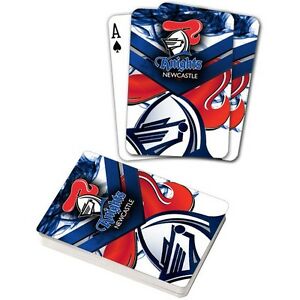 NEWCASTLE KNIGHTS PLAYING CARDS NRL