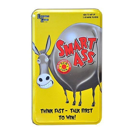 SMART ASS CARD GAME IN TIN – The Big Outlet Store